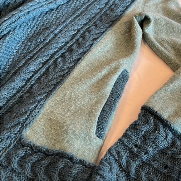 Anthropologie - Knitted & Knotted cardigans sweater -size small Color: mint - Picture 2 of 3